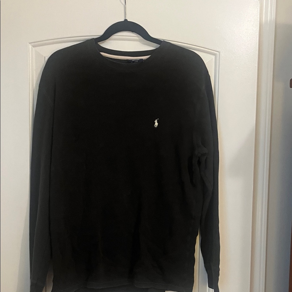 Polo by Ralph Lauren dark olive Crewneck Pullover from Sleepwear line